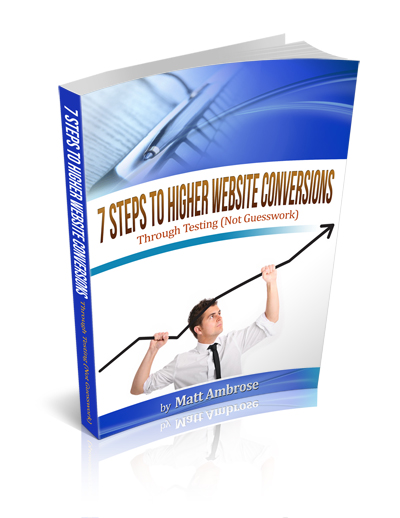 eBook - 7 Steps to Higher Website Conversions